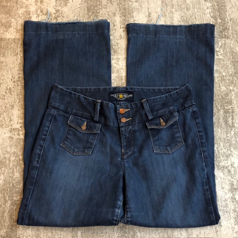 Lucky Brand Wide Leg Jeans